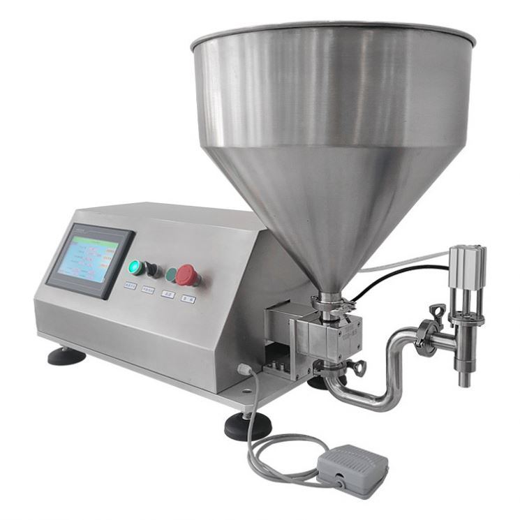 Rotary Food Jam Olie Rotor Lobe Filling Pump Chocolade Filler Pinda Lotion Cosmetische Creme Paste Filling Machine