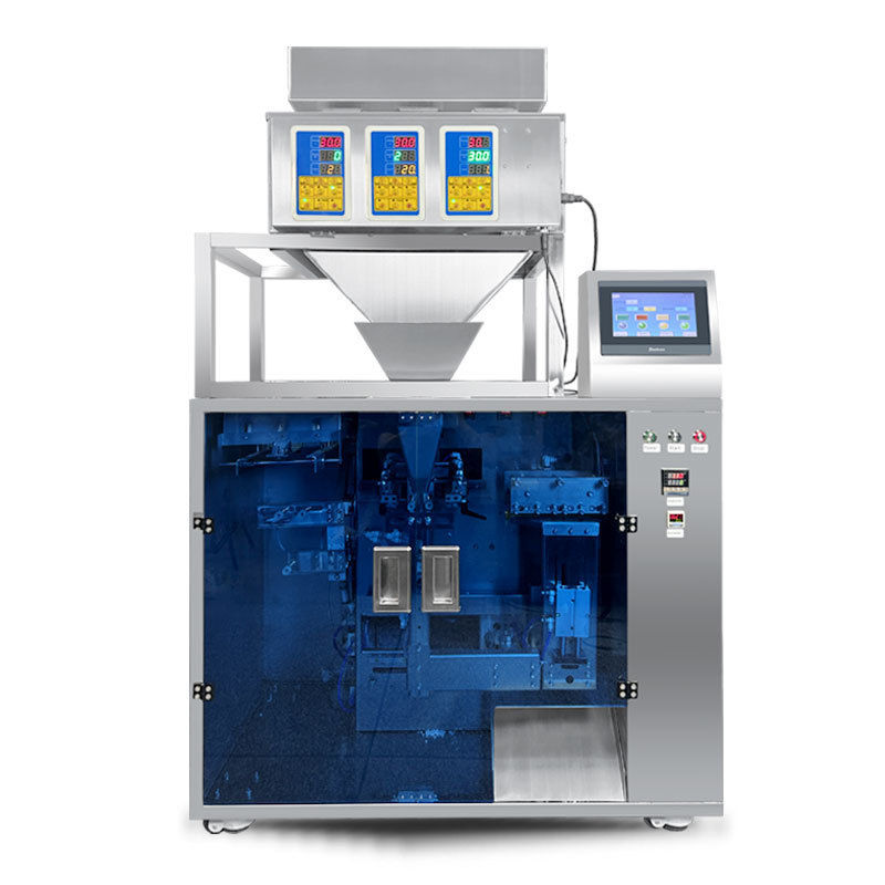 Volledig automatische elektrische voedingsmachine zak granulaat zaad thee noten voer kwantitatieve rits zak voor voorafgemaakte zakken plastic