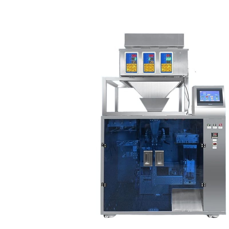 Volledig automatische elektrische voedingsmachine zak granulaat zaad thee noten voer kwantitatieve rits zak voor voorafgemaakte zakken plastic