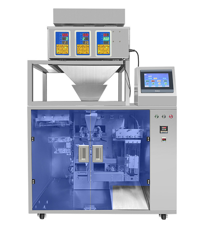 Nieuwe Volautomatische Hoogrendement Intelligente Stand-up Pouch Verpakkingsmachine met PLC-besturing