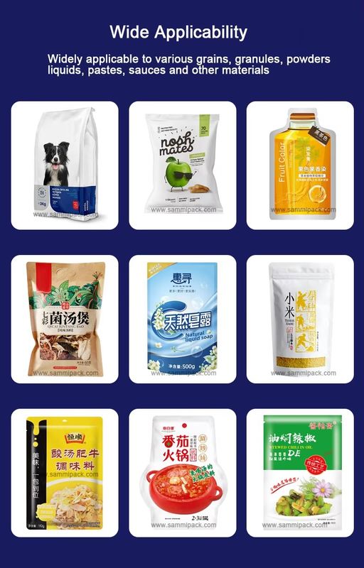 Automatische verpakkingsmachine met hoog snelheidsbesturing en touchscreen