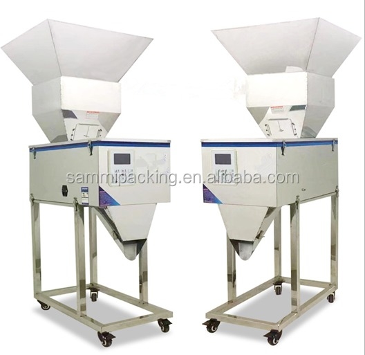 100-5000g Trilling Koffiebonen Theezakje Poederzakje Halfautomatische verpakking Weegmachine