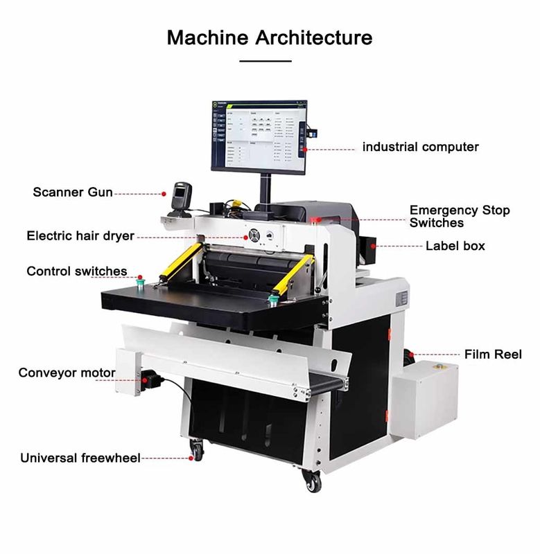 Intelligente Automatische E-commerce Express Tas Verpakkingsmachine Laminatie Gezicht Plaat Machine Muti-functionele Tassen Afdichting Machine