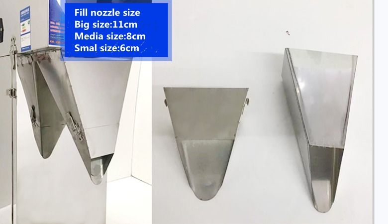 5 kg kleine poedervulmachine poeder weegfilter dispenser schroef voor melk/koffie/meel eiwitten