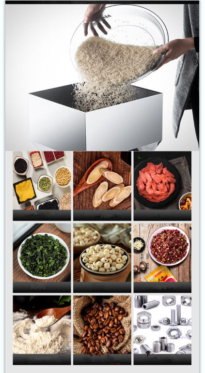 Nieuwste 100-2500g grote capaciteit thee dispensing machine poedervuller semi-automatische weegmachine