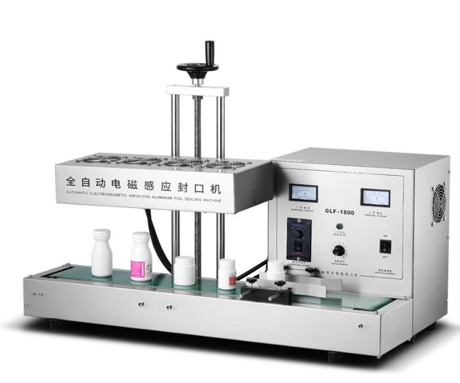 High Speed Aluminium Foil Sealing Machine/Glaspot van roestvrij staal Plastic Flask Induction Sealer