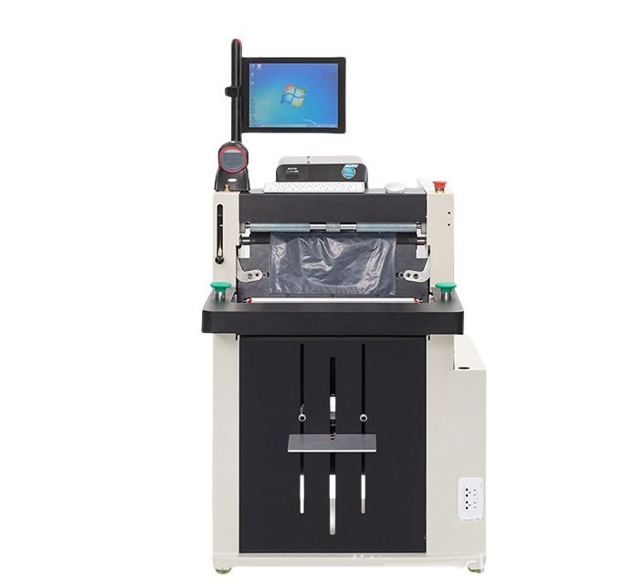 E-Commerce Automatische Tafelmodel Autobagger Automatische Zakkenmachine Kledingpakketzakmachine Express Zakverpakkingssluitmachine