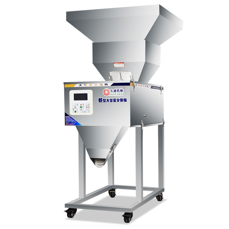 Nieuwste 100-2500g Grote Capaciteit Graan Specerijen Noten Zaden Voedsel Weegmachine met Grote Trechter