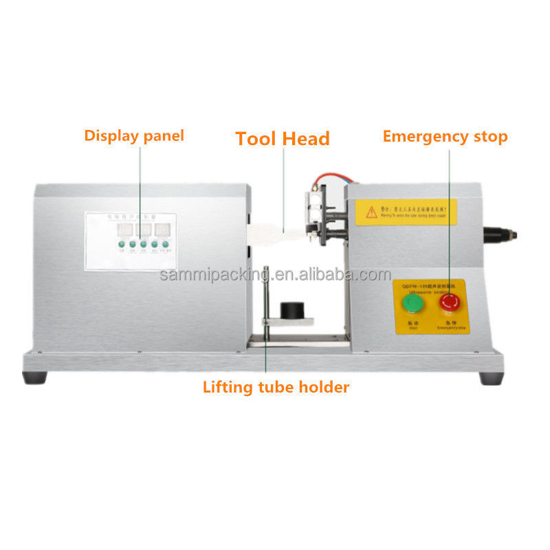 Goedkope prijs 15-50mm buisverzegelmachine/Ultrasone staartverzegelmachine/verzegelmachine voor tandpasta, handcrème, zonnebrandcrème