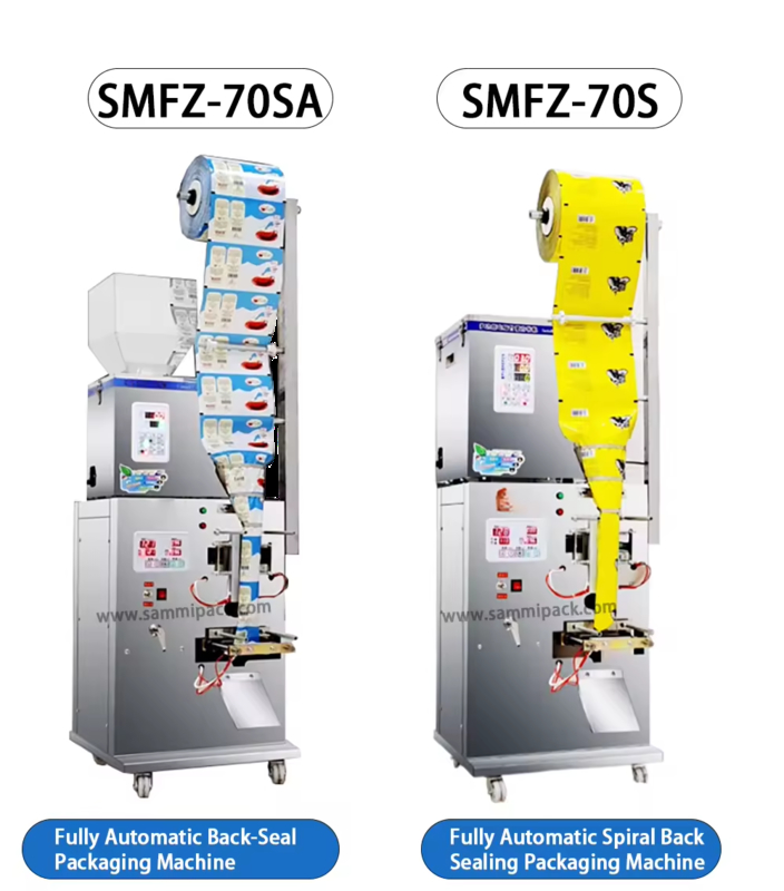 Automatische verpakkingsmachine voor koffiezakjes, poeder, theezakjes, voedsel, snacks, vullen, sealen en verpakken