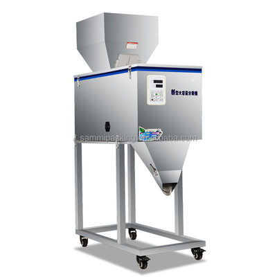 3000g grote trechter thee weegmachine, graan zaad poeder te wegen vulmachine