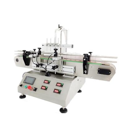 SAMMIPACK Kleine vloeibare flessenvulmachines voor het vullen van doppen en etiketteren