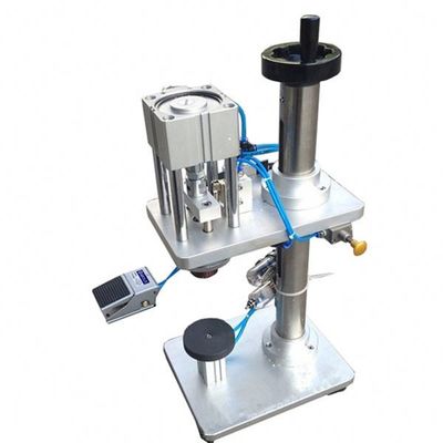 Pneumatische automatische parfumsflessencrimpmachine voor metaalkappers