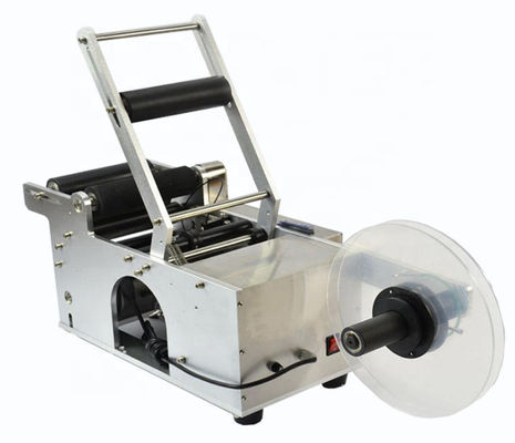 Kleefstofstickers Verpakkingslabelmachine Semi-automatisch Voor voedingsmiddelen en dranken