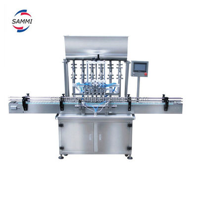 Automatische cosmetische vloeistof vul- en verpakkingsmachine Shampoo Body Lotion Paste Fles vul- en deksellabelmachine