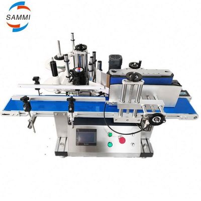 De lagere prijs en de warm verkoop Tafel automatische etikettering machine voor ronde fles