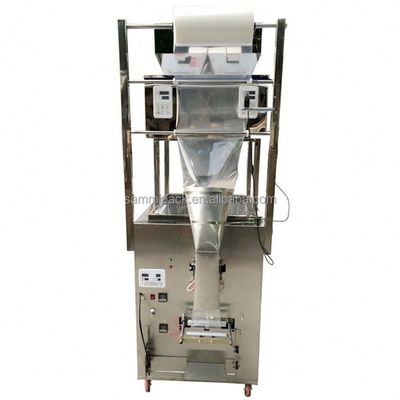 Verpakkingsmachine voor bananenchips, gemengde noten, dubbele kop voor het wegen van verpakkingen