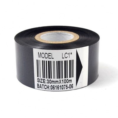 Zwart Verpakkingsmateriaal, Datumcoder Warm Stamping Ribbon 30mm × 100m
