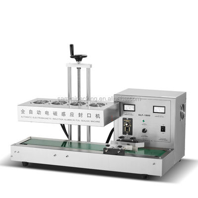 Automatische doorlopende inductie-hitteverzegelmachine GLF-1800 van roestvrij staal
