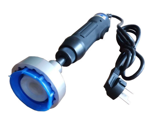 Draagbare plastic fleskapper, elektrische handbottelkapper.