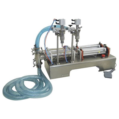 100-1000 ml pneumatische vloeibare zuigervulmachine met dubbele koppen voor olievullen