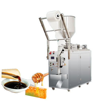 Elektrische automatische verpakkingsmachine voor de verpakking van melasse, gel, ijs, pop-jam, vulsel, afdichting