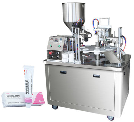 Automatische Plastic Tube Filling Sealing Machine Voor Cosmetische Crème gezichtscrème zalf buis