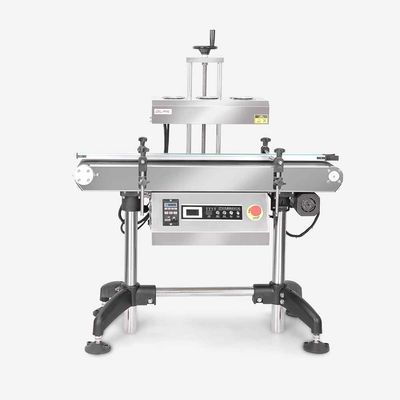 Aluminiumfolieflessealer Elektromagnetische inductiewarmteverzegelmachine voor drankblikken Vaten Papierglasverpakkingsapparatuur
