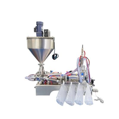 Industriële semi-automatische honingdrankzak spout pouch sap vulmachine voor vloeibare voeding