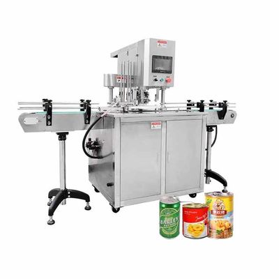 Automatische tafelkappen afdichtmachine voor melkpoeder verf drank voedsel sardine tonijn blikken