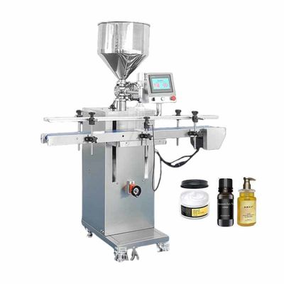 2025 Nieuwe Automatische Vloeibare Paste Warme Sauce Verticale Vulmachine Sap Chili Sauce Honing Verpakkingsmachine Met Transportband