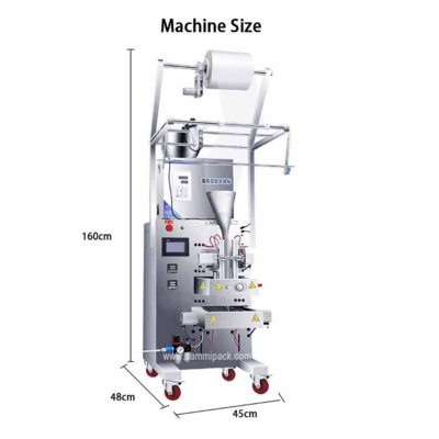 Fabriek Aangepaste Poederkorrels Zakverpakkingsmachine Suiker Koffiepoeder Sachets Vulmachine