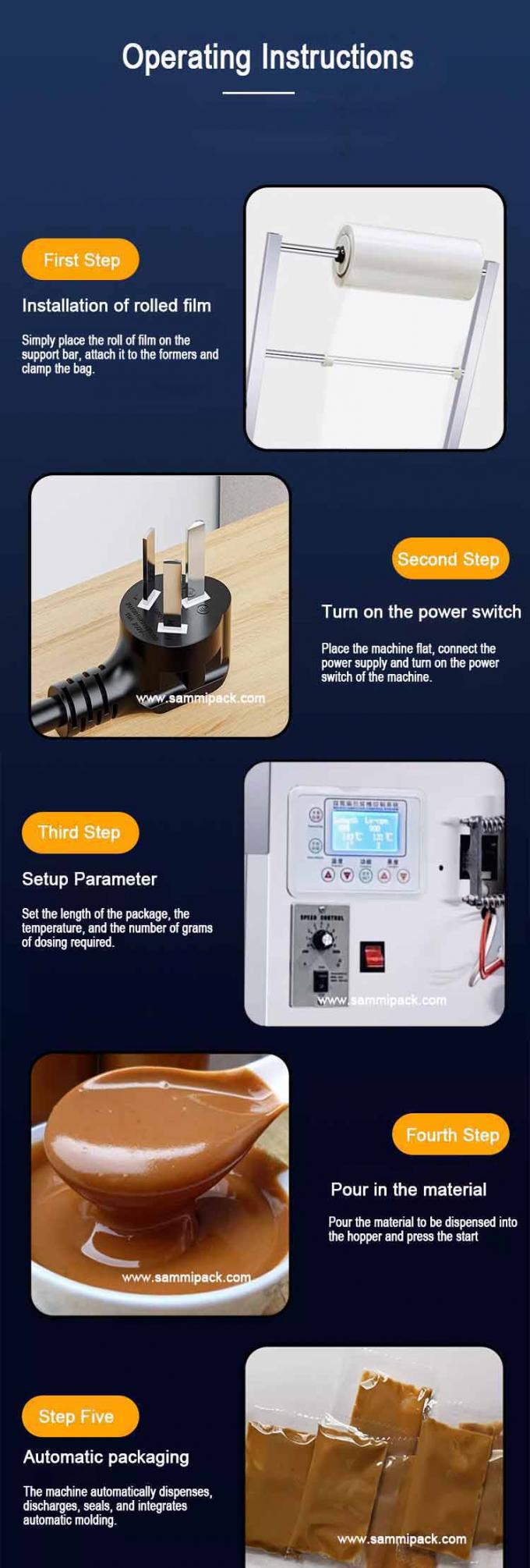 Chili Tomaten Hete Saus Pindakaas Ketchup Vloeibare Melk Vullen Verpakking Machine Vloeibare Saus Verpakkingsmachine 4