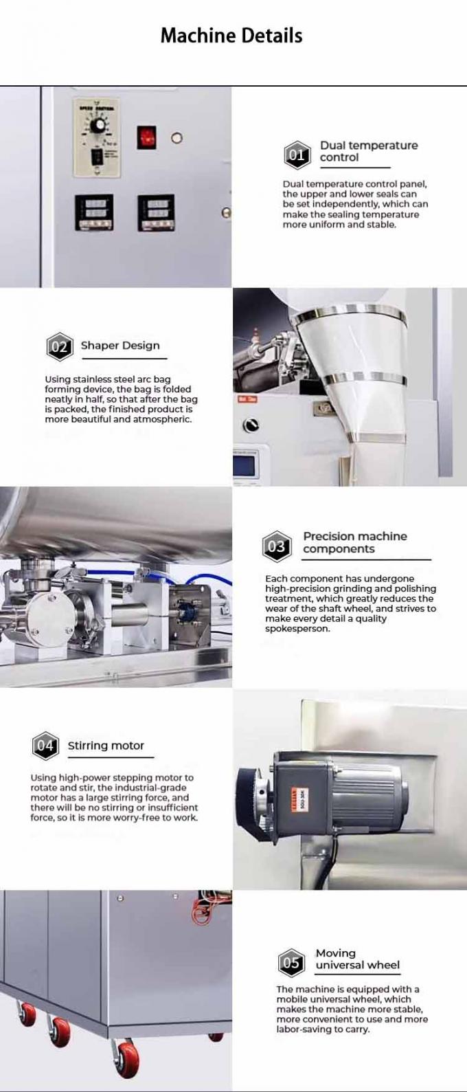 Chili Tomaten Hete Saus Pindakaas Ketchup Vloeibare Melk Vullen Verpakking Machine Vloeibare Saus Verpakkingsmachine 5