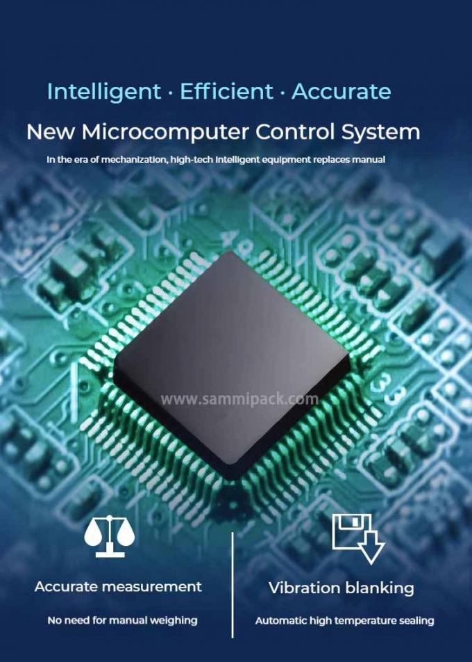 Multifunctionele dubbele kop suiker vulling koffiebonen weeg- en verpakkingsmachine 500g 1000g 450*470*1750MM Commodity 4