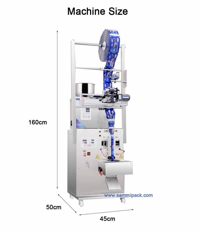 120.000 Kg Enkel Bruto Gewicht Papieren Verpakkingsmateriaal Theepoeder Verpakkingsmachine Met Hot Stamp Coder 3