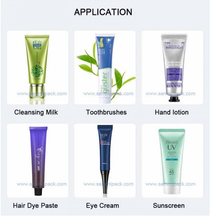 Professionele automatische ultrasone zachte buisvulp- en -verzegelmachine voor cosmetische crèmeverpakkingen 3