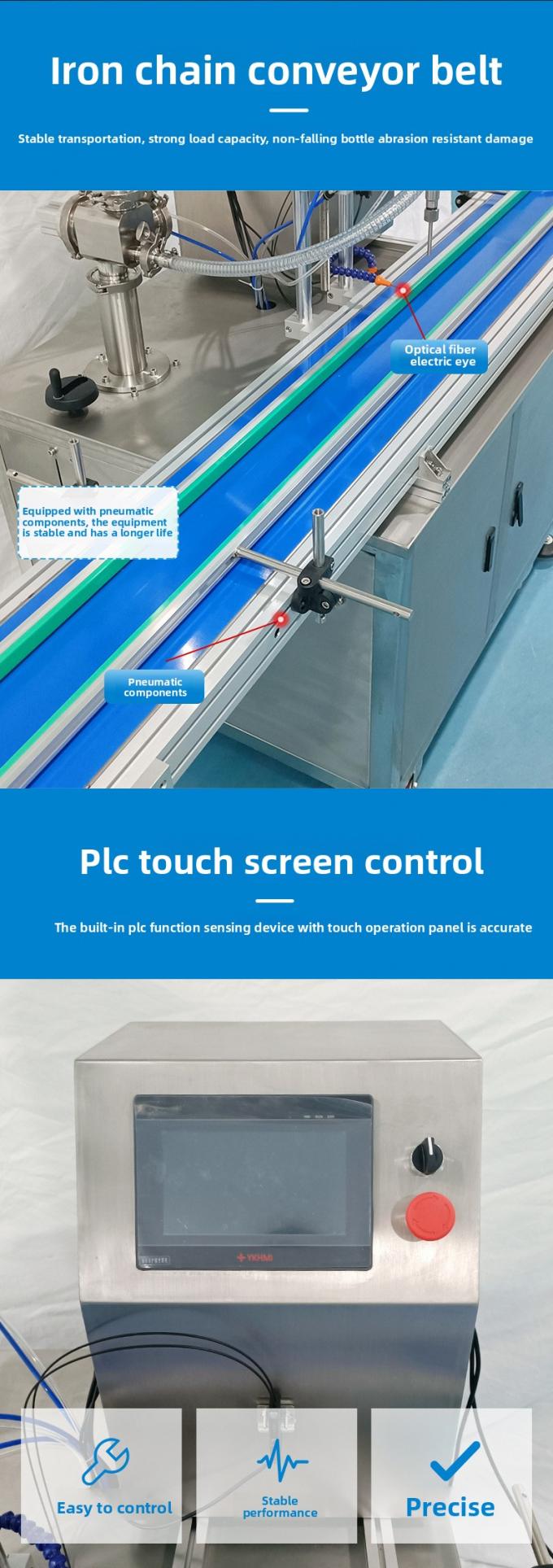 Eenvoudige Bediening Volautomatische Servo Rotor Pomp Pasteuze Vloeistof Afvulmachine voor Honing Viskeuze Vloeistof Pindakaas Ketchup 3