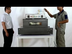 PVC POF Film Heat Tunnel krimpverpakkingsmachine Voor Boeken Kartonnen Flessen